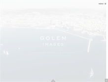 Tablet Screenshot of golem-images.com